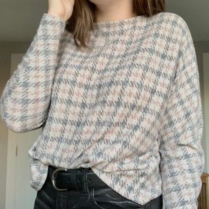 H&M Plaid Top